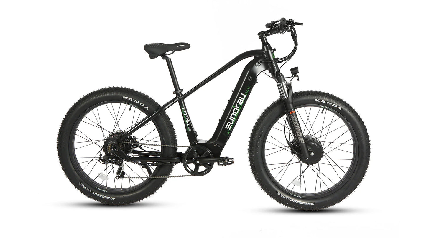 The Eunorau FAT-AWD 2.0 Fat Tire Electric Bike