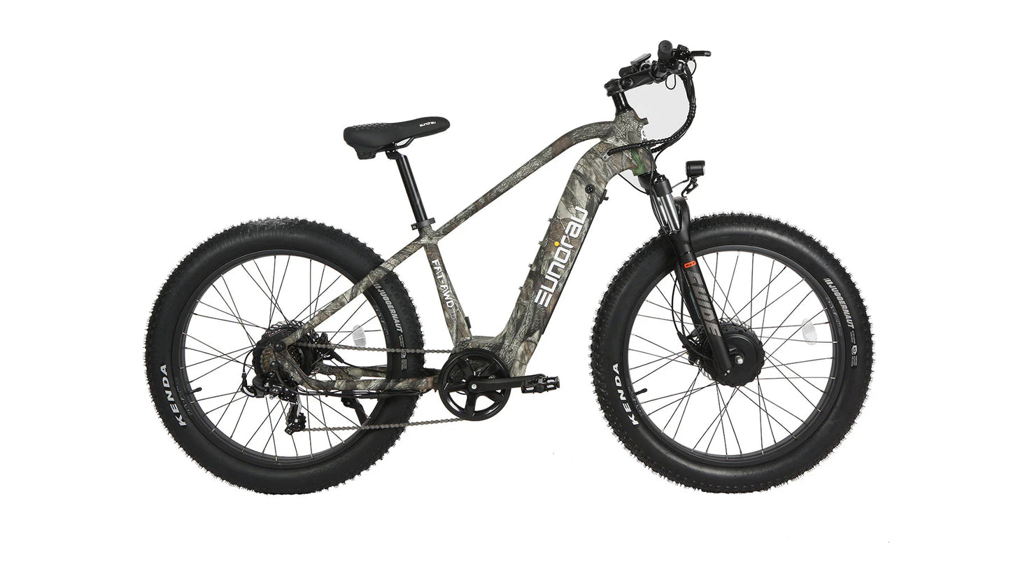 The Eunorau FAT-AWD 2.0 Fat Tire Electric Bike