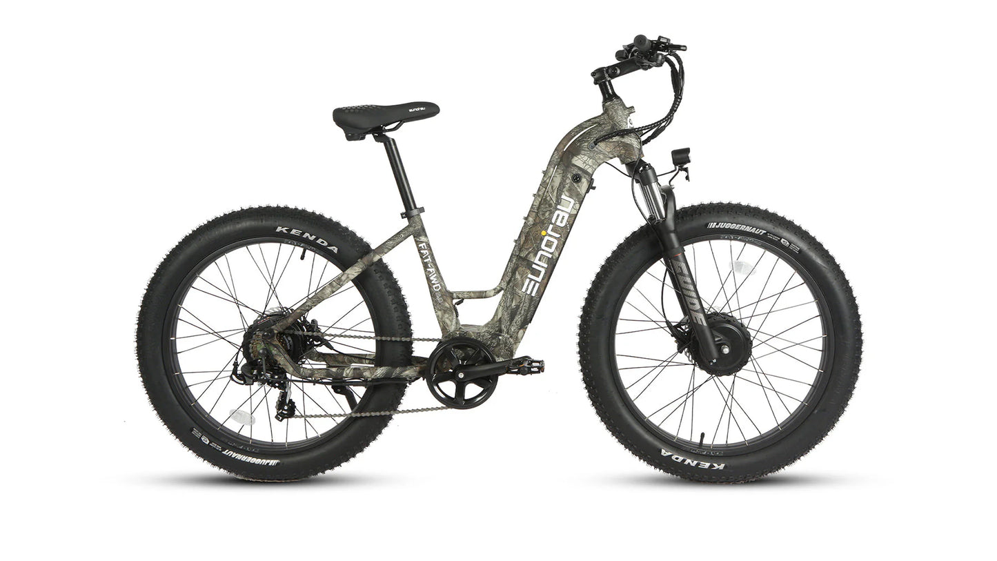 The Eunorau FAT-AWD 2.0 Fat Tire Electric Bike