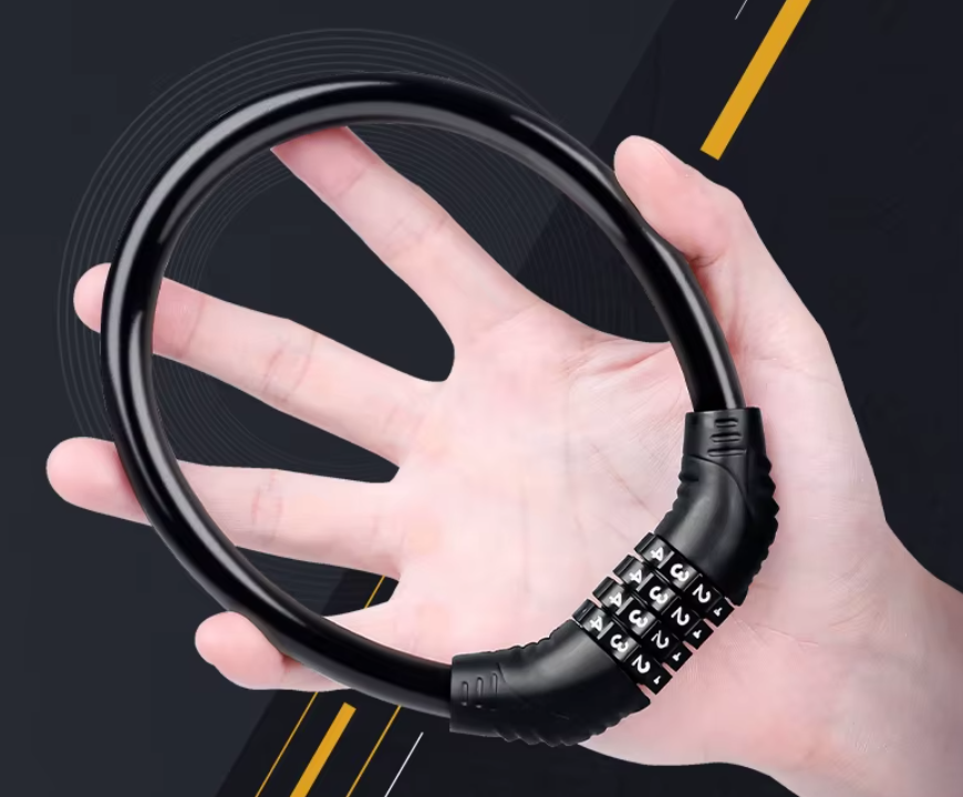 Password Bike Lock: 4 Digit Code
