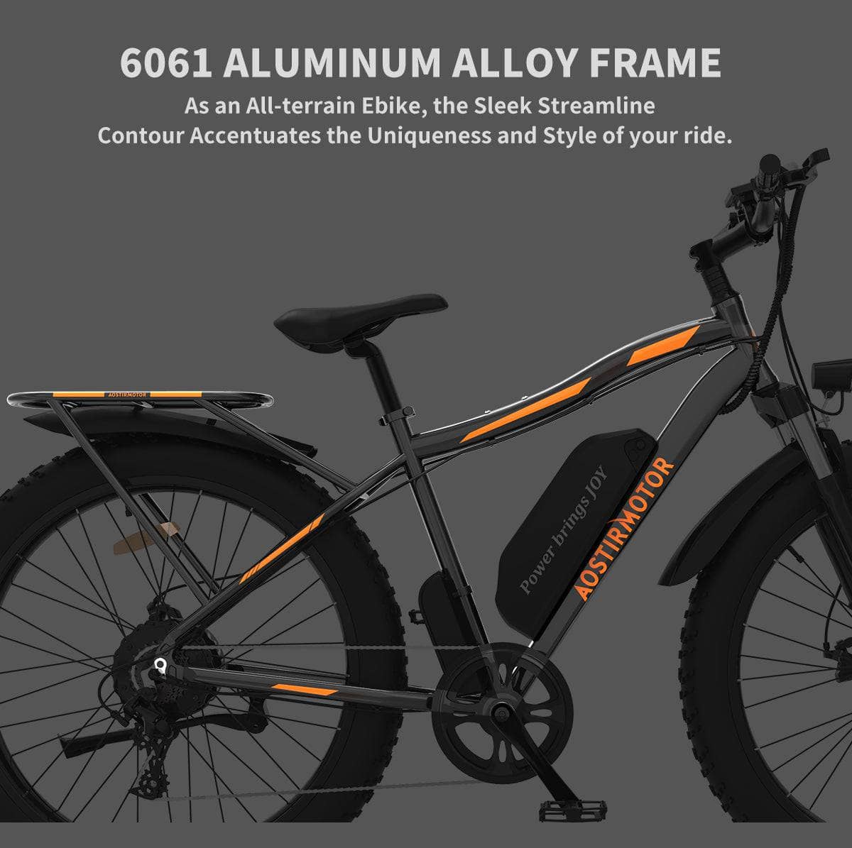 AOSTIRMOTOR AOSTIRMOTOR S07-B Electric Mountain Bicycle 48V 750W