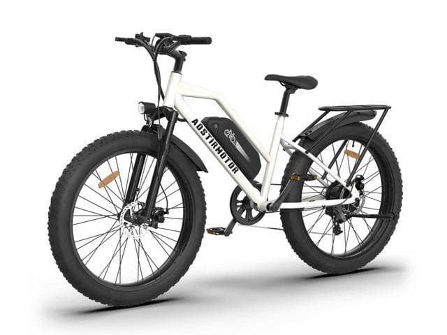 AOSTIRMOTOR White AOSTIRMOTOR S07-B Electric Mountain Bicycle 48V 750W