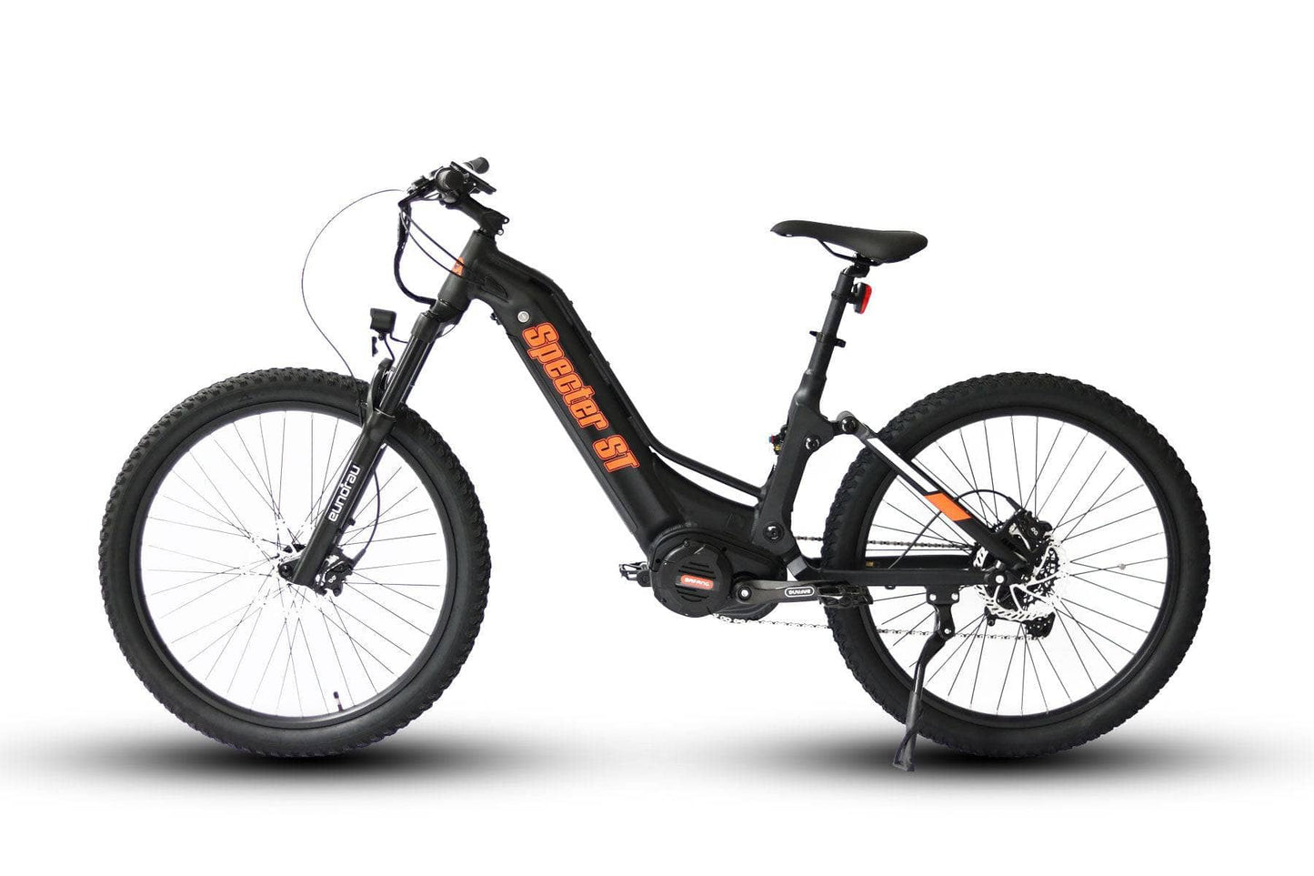 JourneyBikes.com Electric Bikes Black The Eunorau 27.5" Fat Tire Model Specter ST 1000W STEP THRU E-Bike