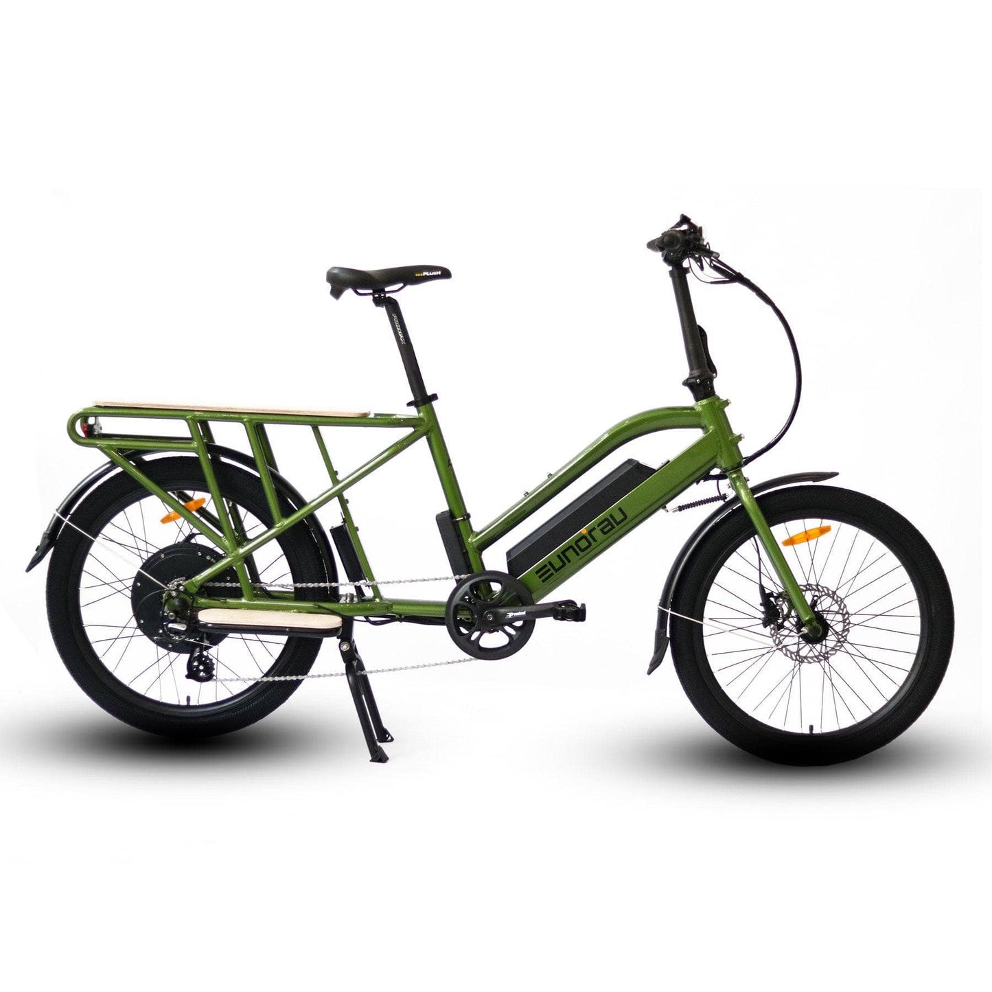 JourneyBikes.com Electric Bikes The Eunorau 24" City Tire Model MAX-CARGO E-Bike