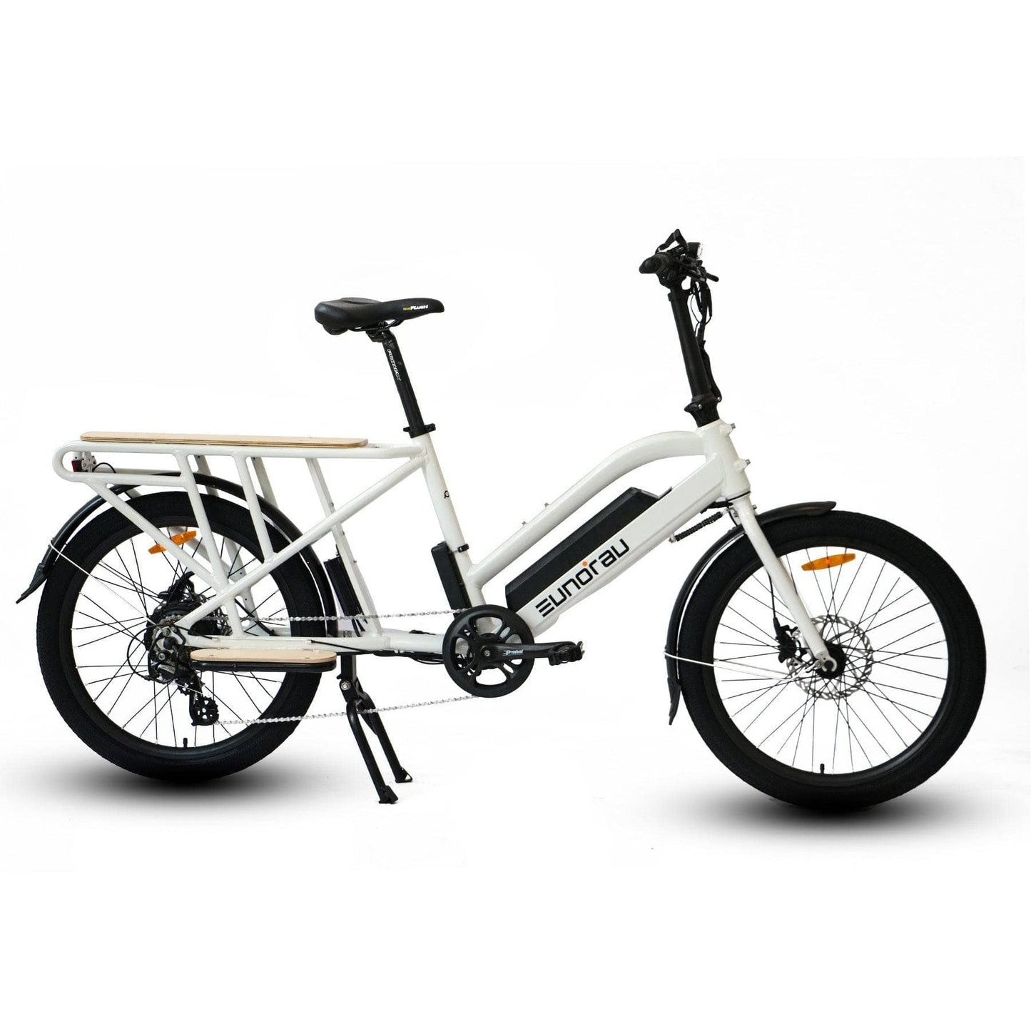 JourneyBikes.com Electric Bikes The Eunorau 24" City Tire Model MAX-CARGO E-Bike