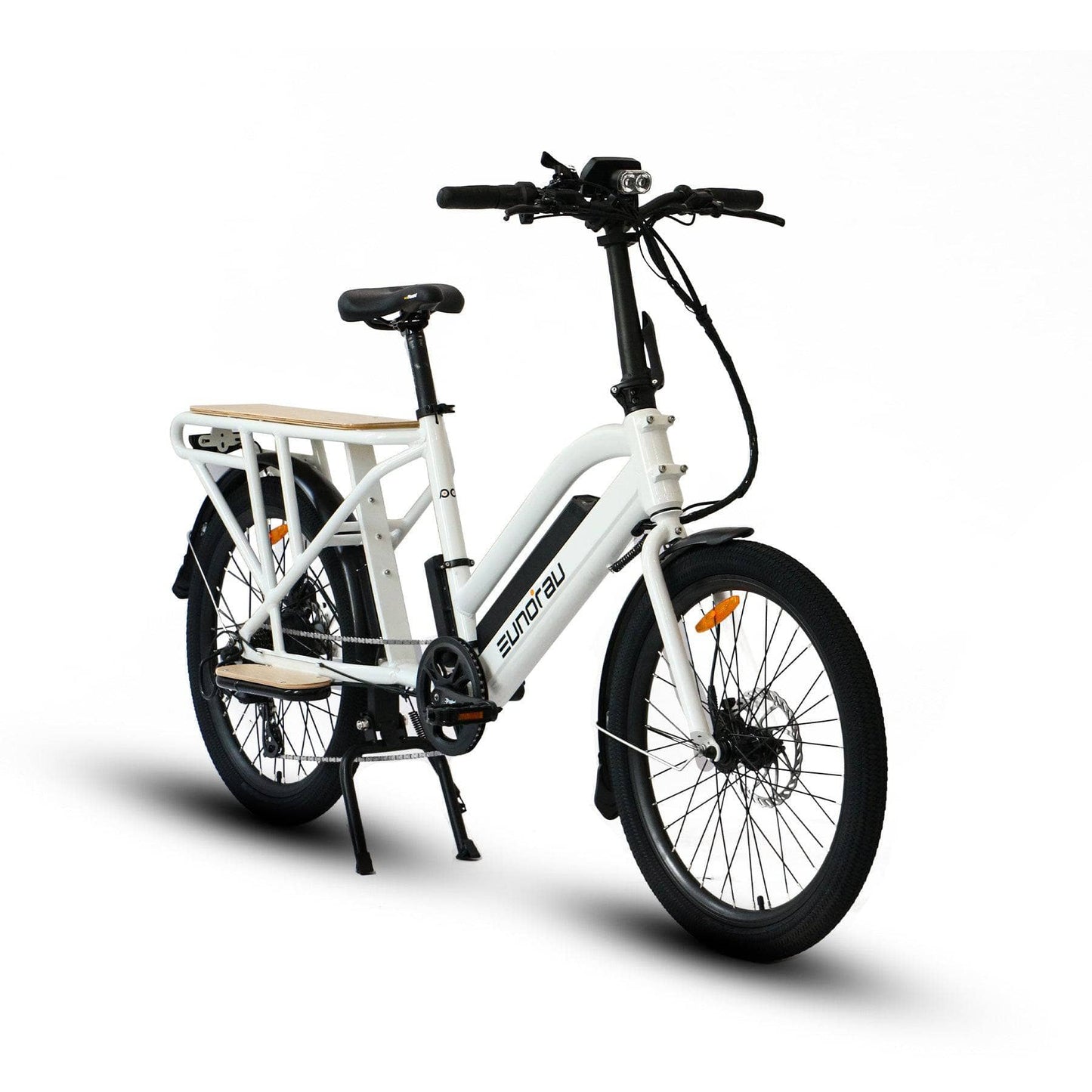 JourneyBikes.com Electric Bikes The Eunorau 24" City Tire Model MAX-CARGO E-Bike
