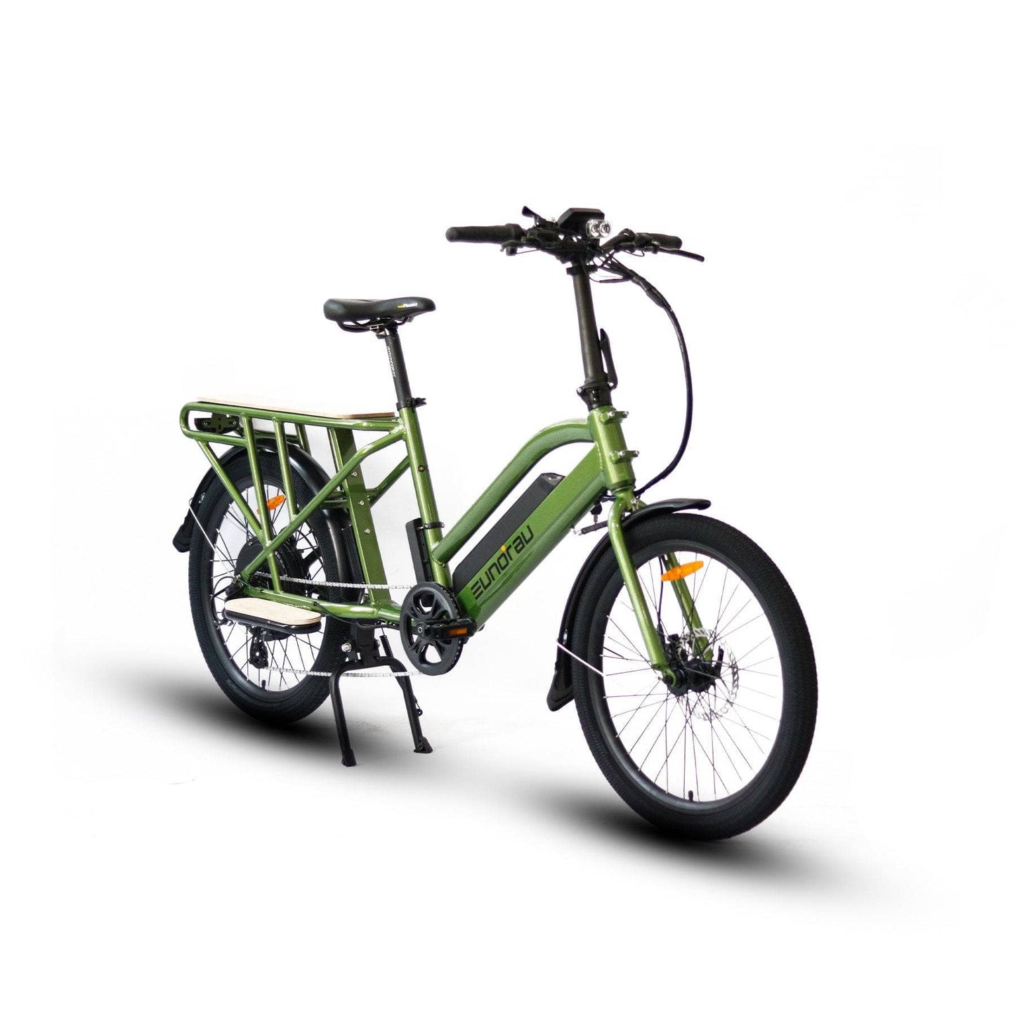 JourneyBikes.com Electric Bikes The Eunorau 24" City Tire Model MAX-CARGO E-Bike
