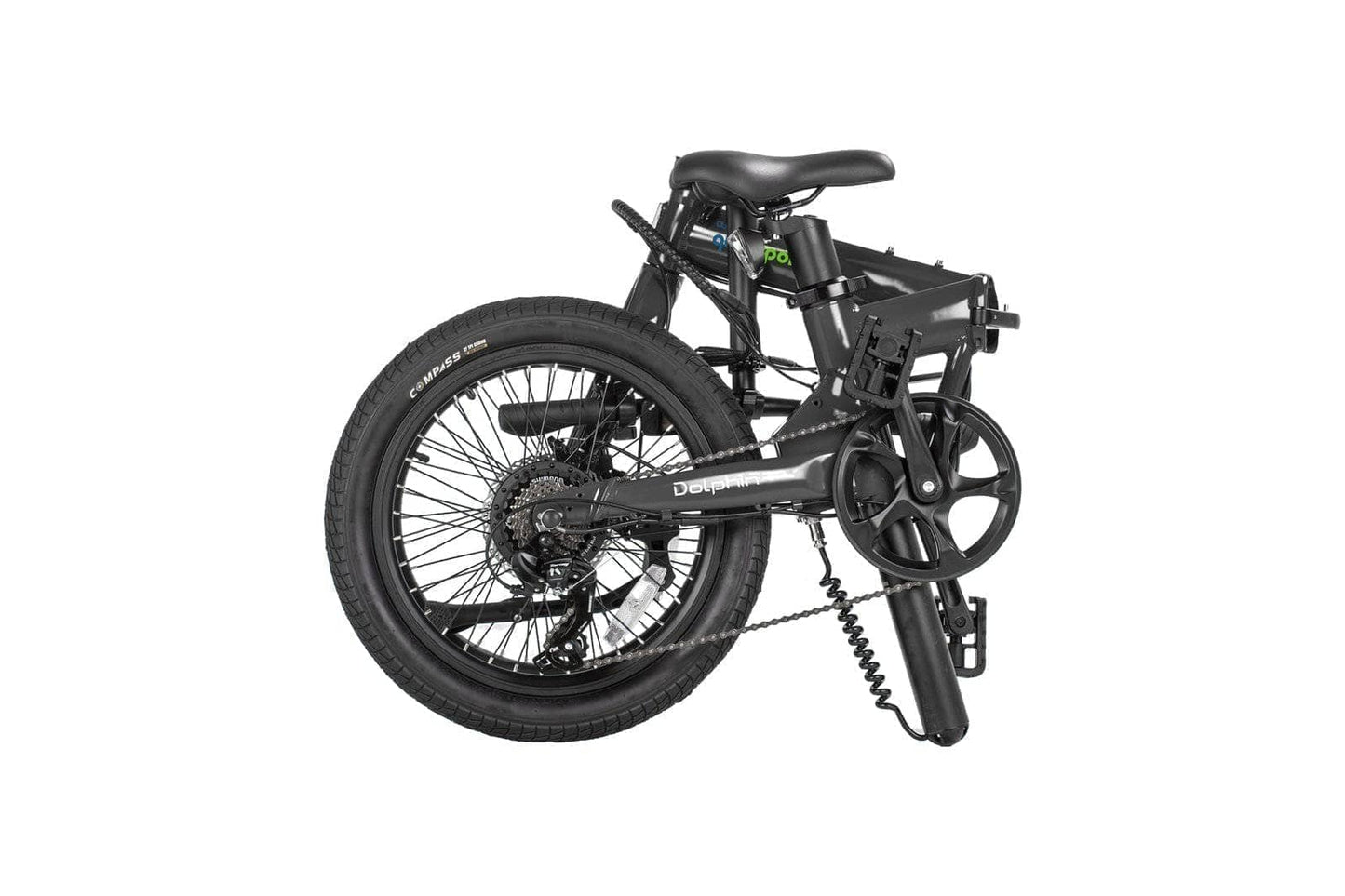 qualisports Electric Bikes Qualisports Dolphin 36V 350W Folding E-Bike