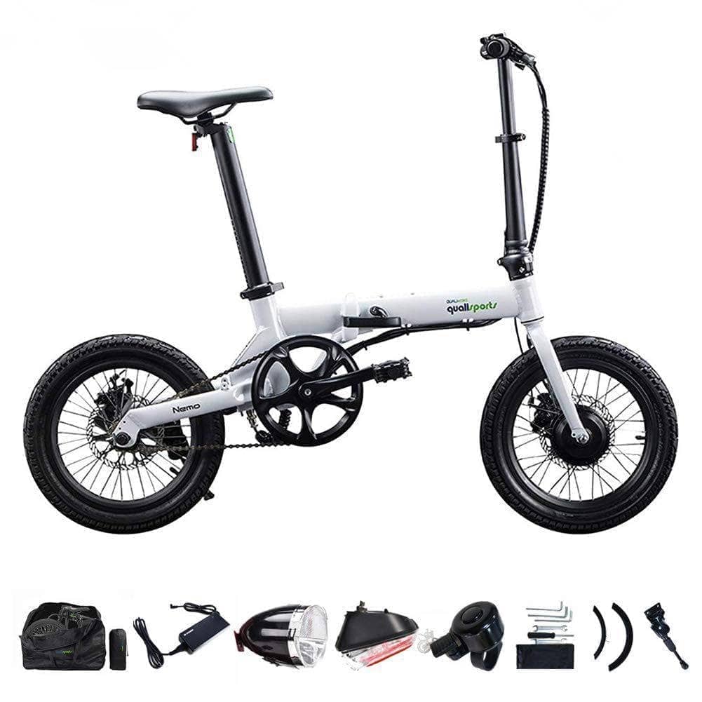 qualisports Electric Bikes Qualisports Nemo 36V 250W Folding E-Bike
