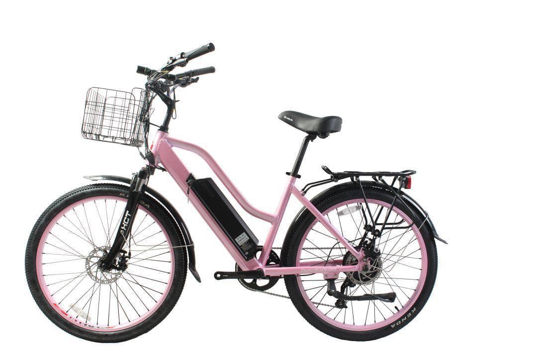 X-Treme Electric Bikes One Size / Bubblegum Pink X-Treme Catalina 48V 500W Step Through Beach Cruiser