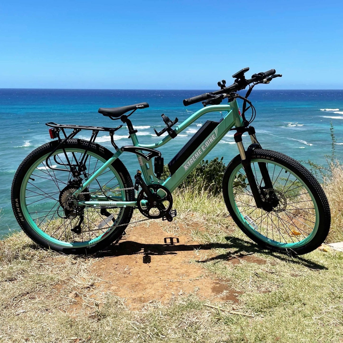 X-Treme Electric Bikes One Size / Mint Green X-Treme Sedona 48V 500W Step Through Mountain E-Bike