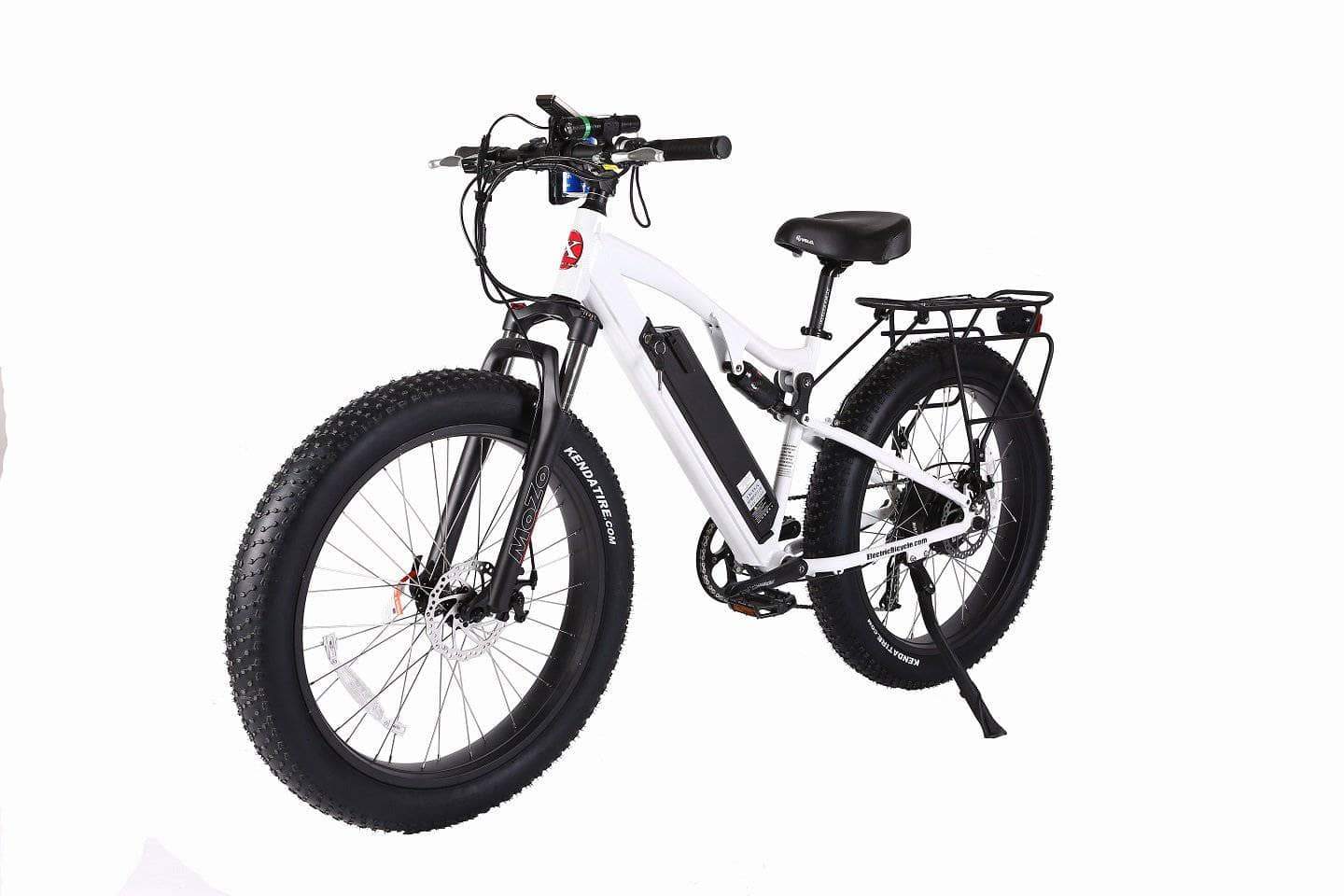 X-Treme Electric Bikes X-Treme Rocky Road 48V 500W Fat Tire Full Suspension eBike