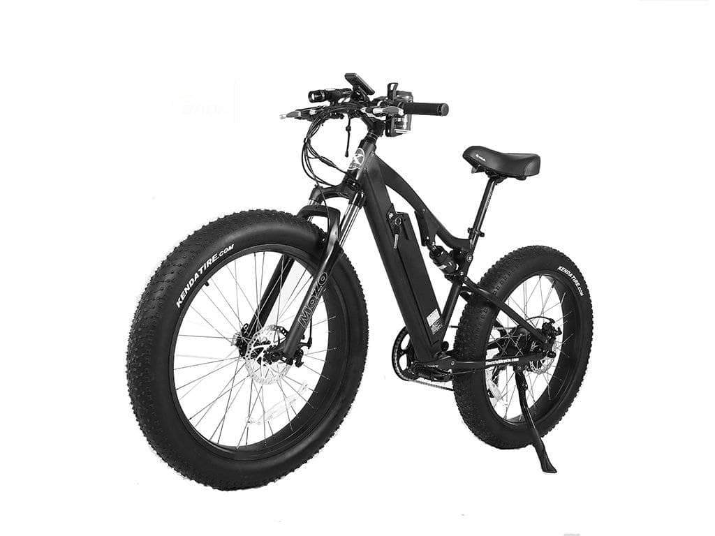 X-Treme Electric Bikes X-Treme Rocky Road 48V 500W Fat Tire Full Suspension eBike