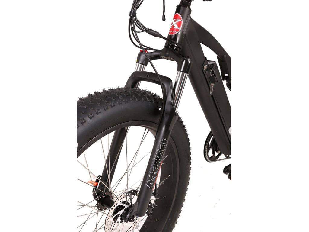 X-Treme Electric Bikes X-Treme Rocky Road 48V 500W Fat Tire Full Suspension eBike