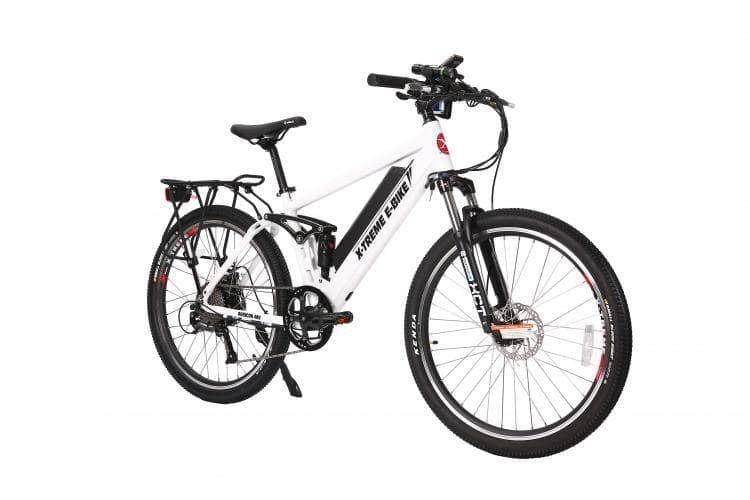 X-Treme Electric Bikes X-Treme Rubicon 48V 500W Full Suspension Mountain eBike