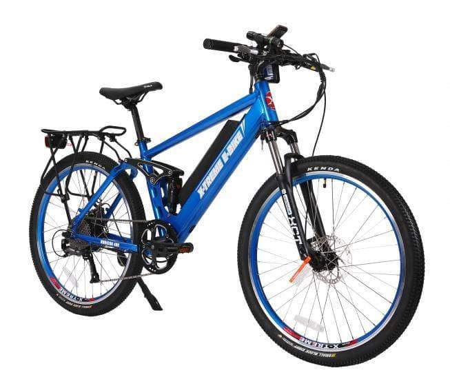 X-Treme Electric Bikes X-Treme Rubicon 48V 500W Full Suspension Mountain eBike