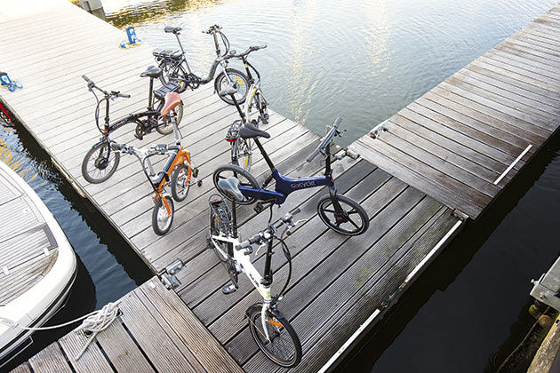 A Few of Our Electric Folding Bikes