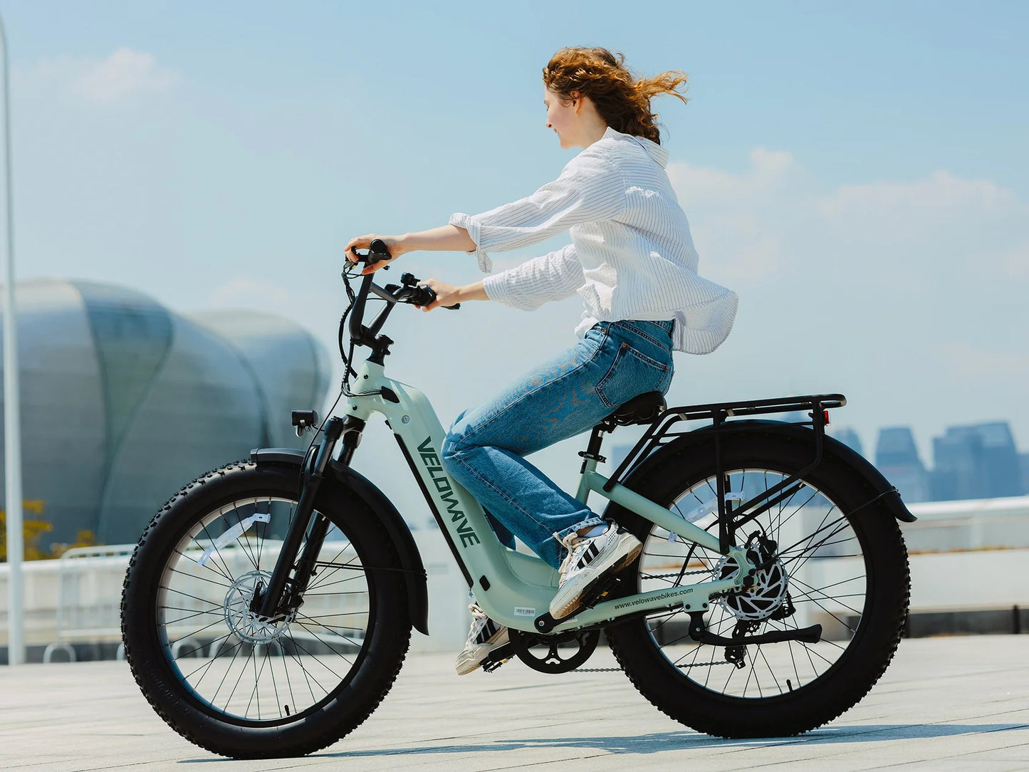 Velowave Ranger 3.0 Step-Thru Fat Tire Electric Bike