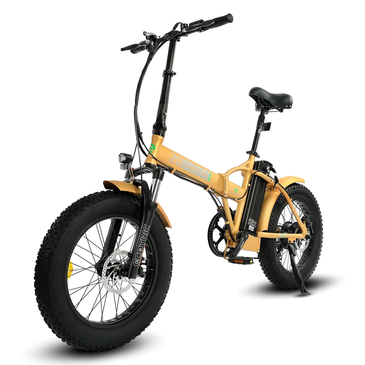 Ecotric 20" 48V 500W Fat Tire Folding Electric Bike