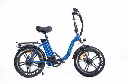 Green Bike USA GB750 Low Step Fat Tire Folding 48v 750w Electric Bike