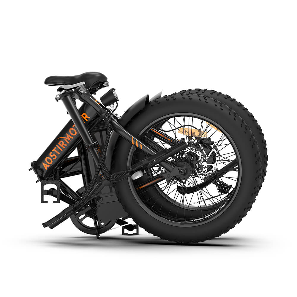 Ecotric Cheetah 20" 48V 500W Fat Tire Folding Electric Bike