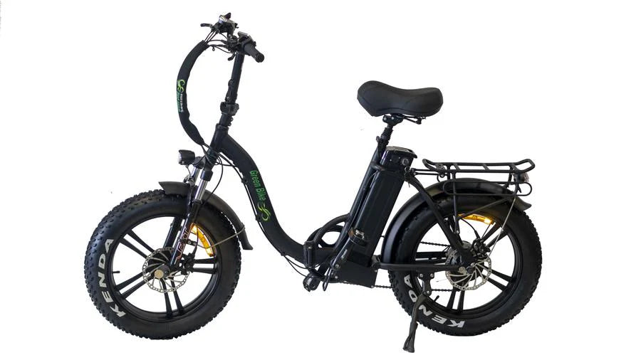 Green Bike USA GB750 Low Step Fat Tire Folding 48v 750w Electric Bike