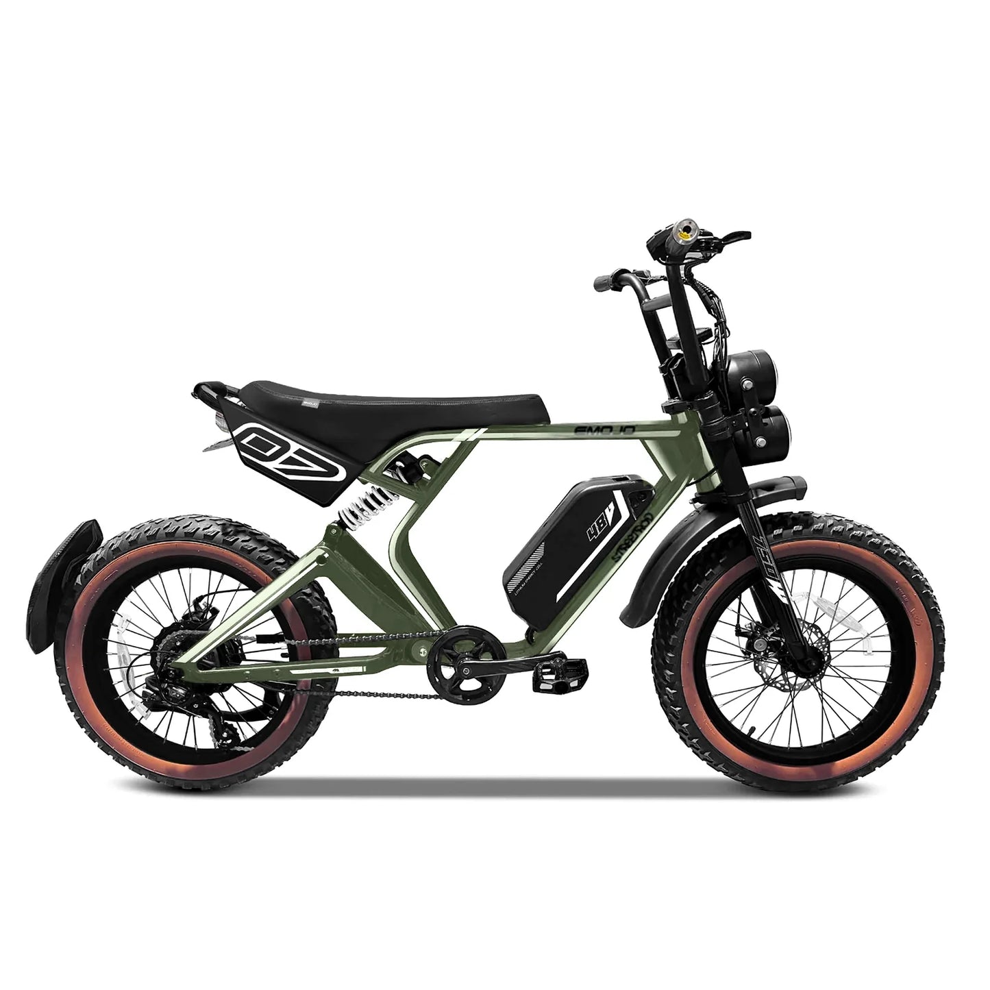 Emojo Streetrod Pro Electric Bike [1000W 48V]