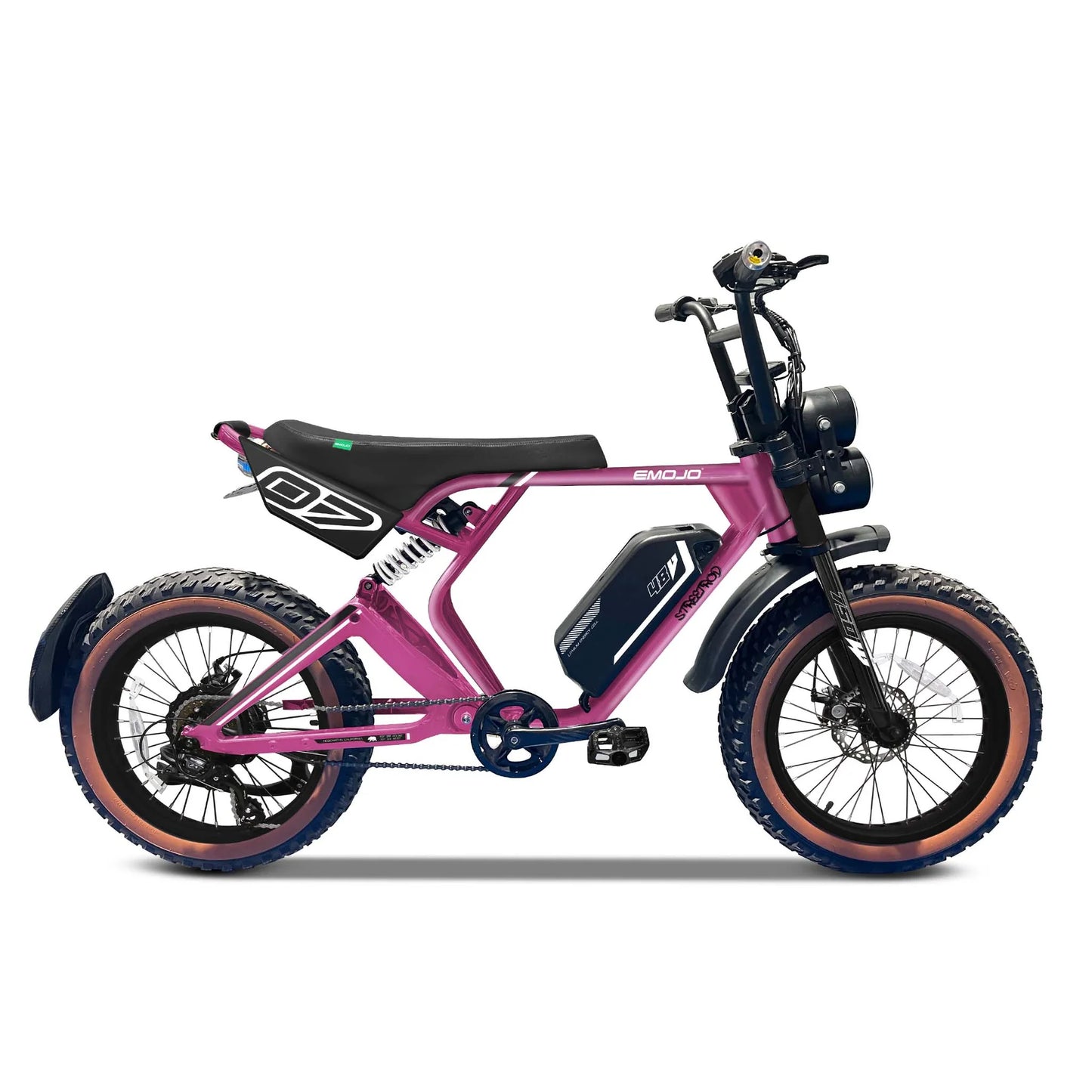 Emojo Streetrod Pro Electric Bike [1000W 48V]