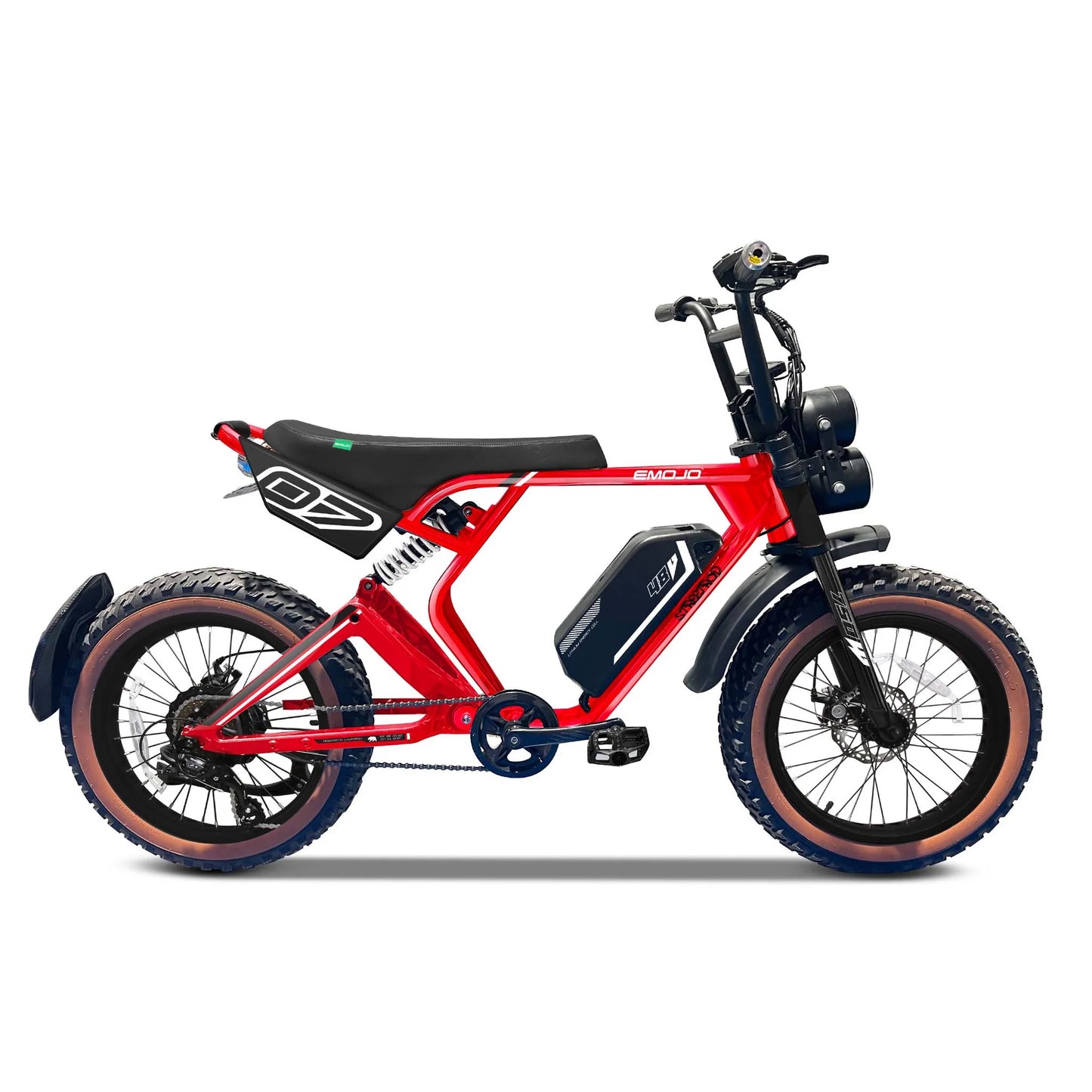 Emojo Streetrod Pro Electric Bike [1000W 48V]