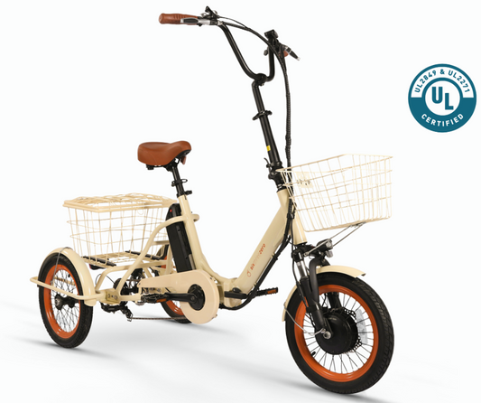 Sixthreezero Easy Transit Folding Electric Trike | 750W