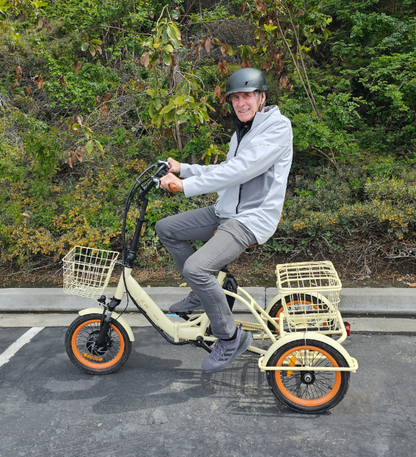 Sixthreezero Easy Transit Folding Electric Trike | 750W