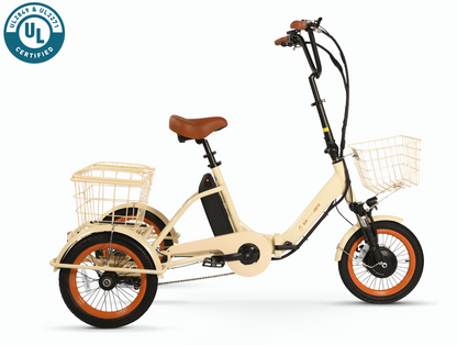 Sixthreezero Easy Transit Folding Electric Trike | 750W