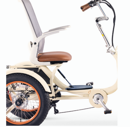 Sixthreezero Simple Glide Fat Tire Electric Recumbent Trike | 750W
