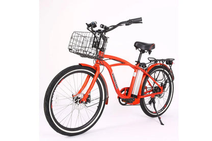 X-Treme Newport Elite Max Beach Cruiser Electric Bike [36V 350W]