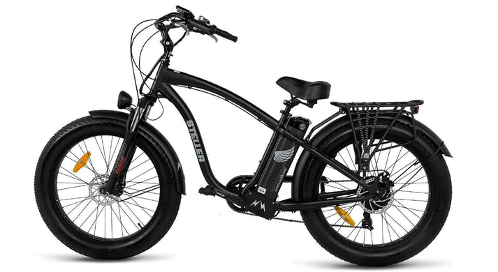 AmericanElectric Steller 2022 Crossbar Fat Tire Beach Cruiser | Journey ...