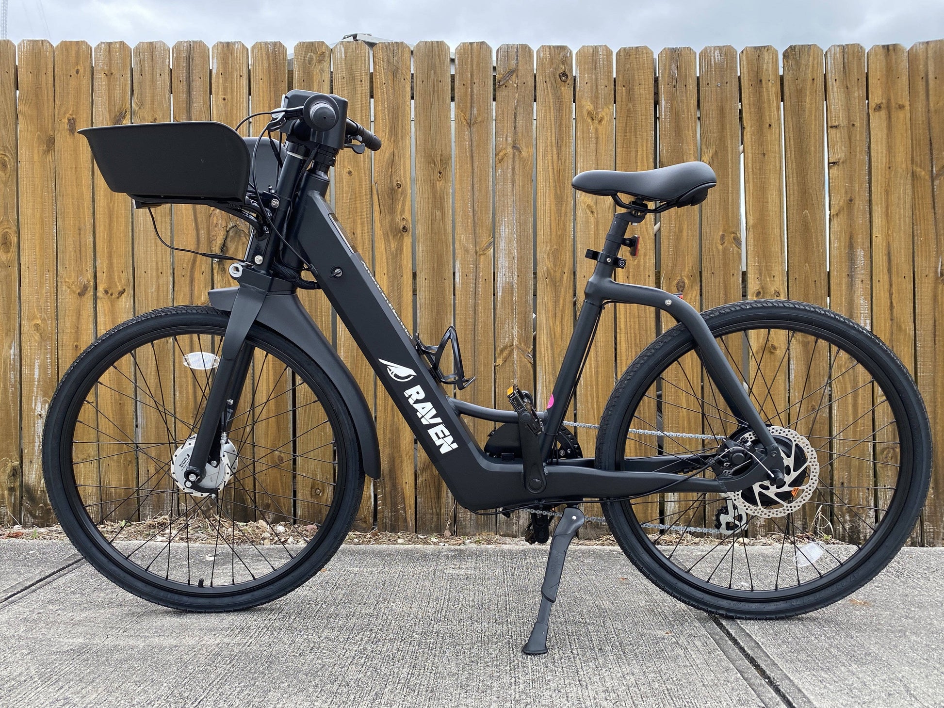 American Electric Electric Bikes One Size / Black American Electric Raven 36V 350w Step Through Commuter Electric Bike