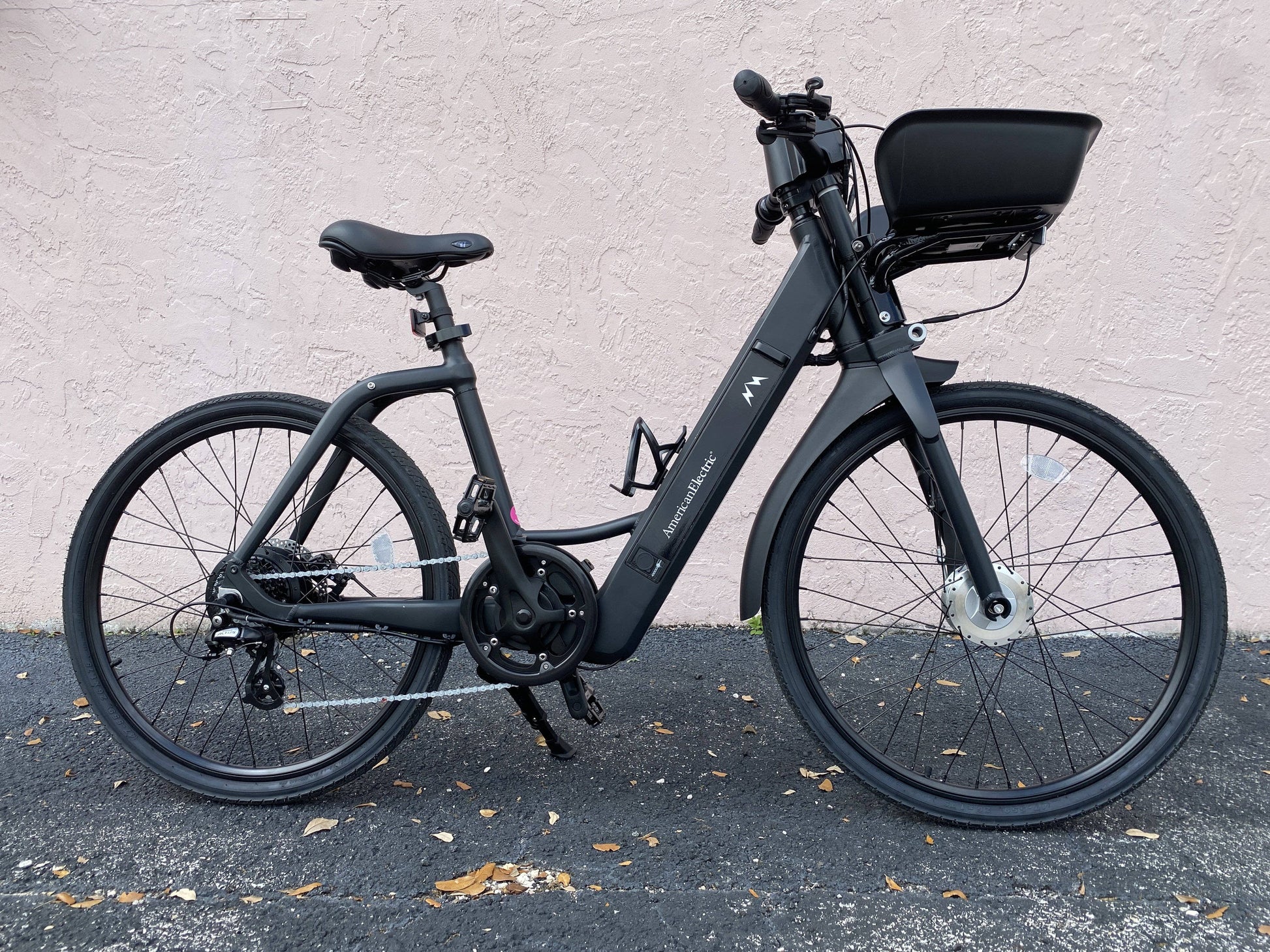 American Electric Electric Bikes One Size / Black American Electric Raven 36V 350w Step Through Commuter Electric Bike