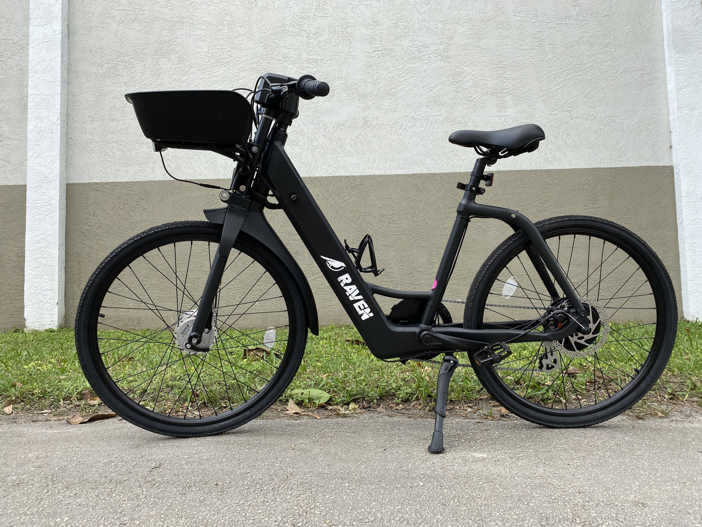 American Electric Electric Bikes One Size / Black American Electric Raven 36V 350w Step Through Commuter Electric Bike