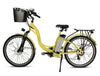American Electric Electric Bikes One Size / Yellow Ivory American Electric Veller 2021 Step Through Beach Cruiser (36V 350w)