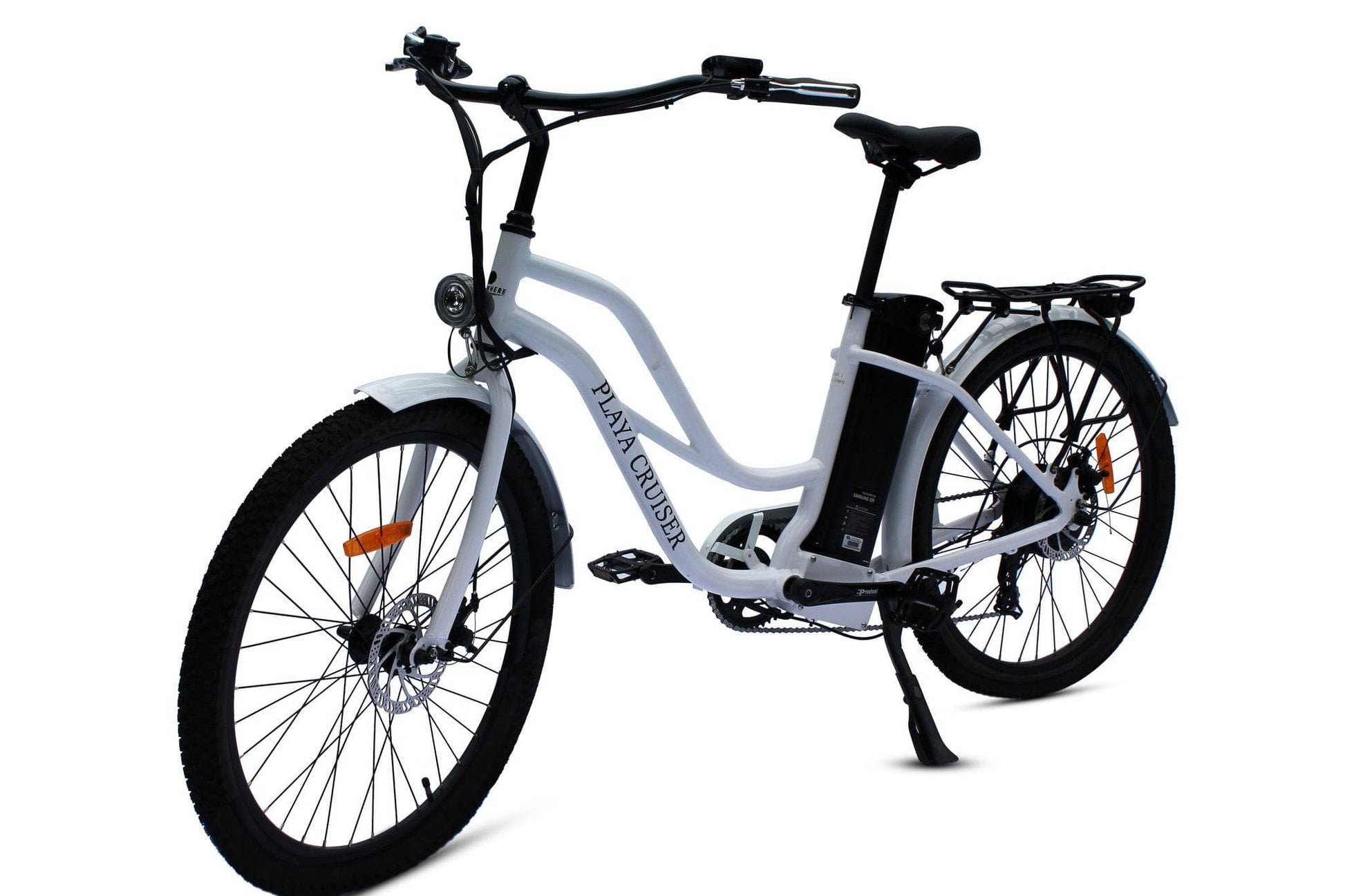 Anywhere Bikes Electric Bikes Anywhere Bikes Playa Cruiser 36V 250w Step Through Beach Cruiser eBike