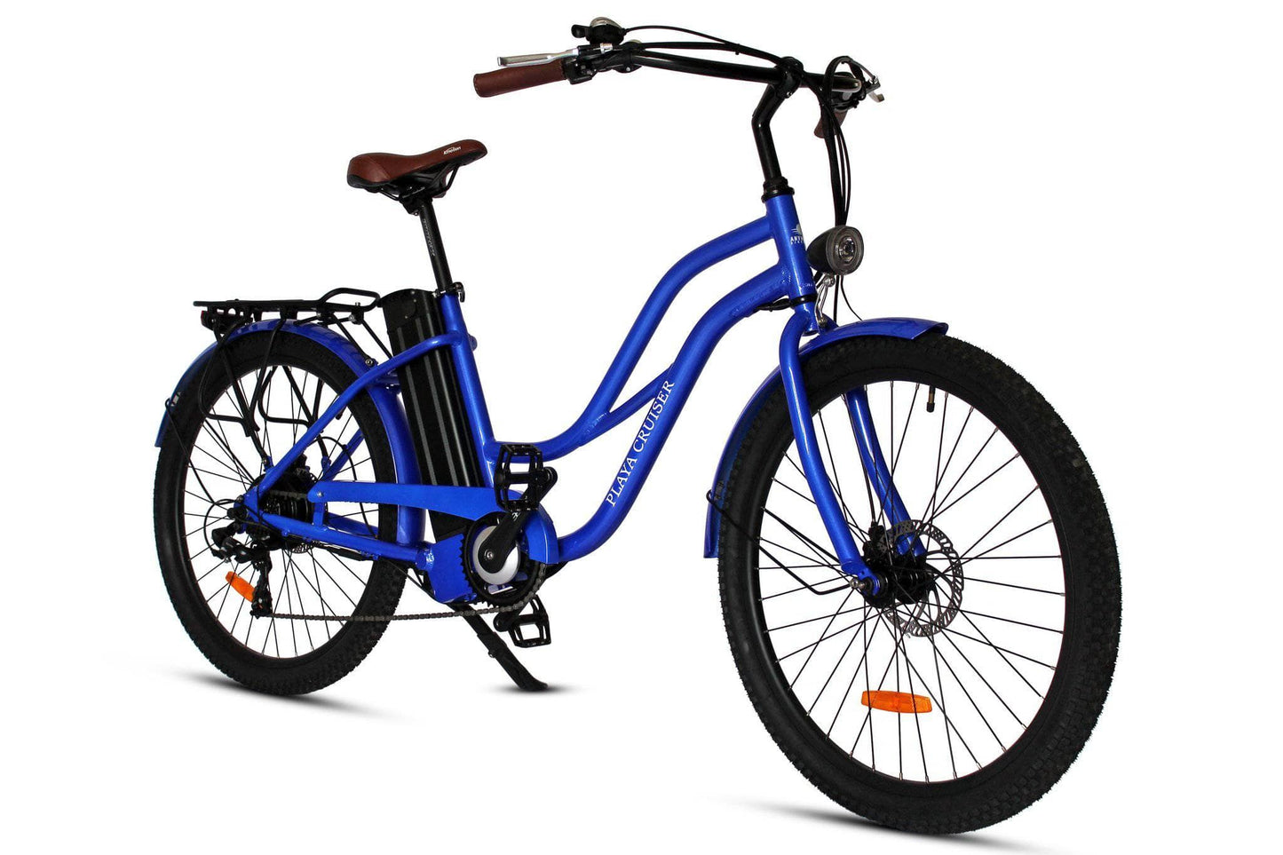 Anywhere Bikes Electric Bikes Anywhere Bikes Playa Cruiser 36V 250w Step Through Beach Cruiser eBike