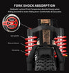 AOSTIRMOTOR Fat Tire Bikes AOSTIRMOTOR S18 All Terrain Fat Tire Electric Hunting Mountain Bike 1500W 48V