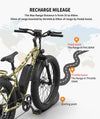 AOSTIRMOTOR Fat Tire Bikes Camoflauge AOSTIRMOTOR S07-E Electric Mountain Fat Tire Bicycle 48V 750W