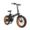 AOSTIRMOTOR Orange Aostirmotor Fat Tire Folding Electric Bike A20
