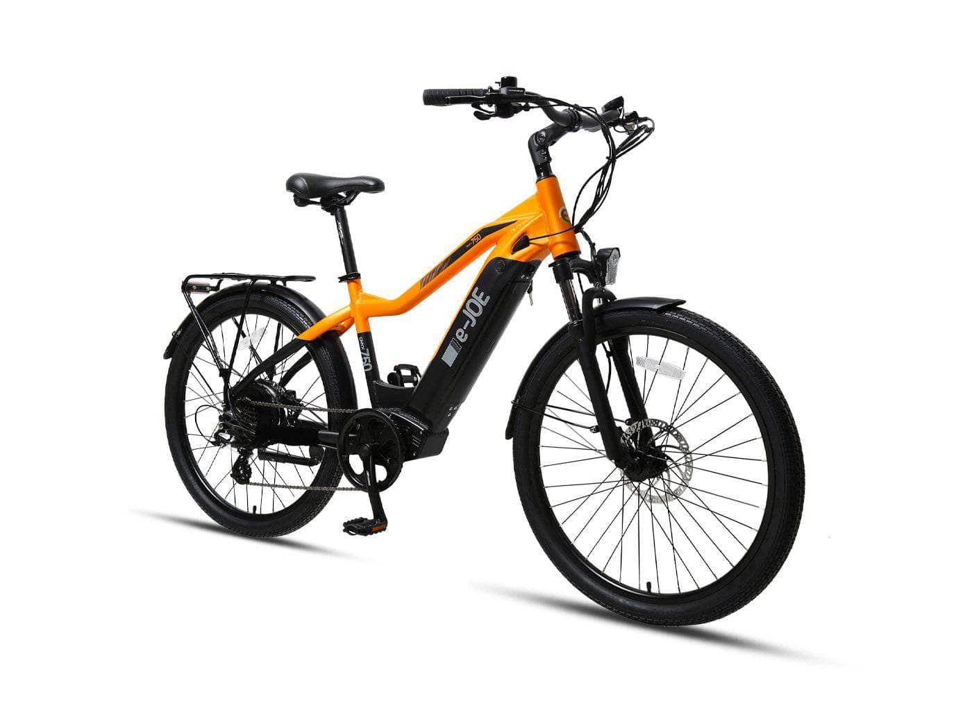 E-JOE Electric Bikes 26" / Orange e-JOE ONYX Sports Class Commuter ebike