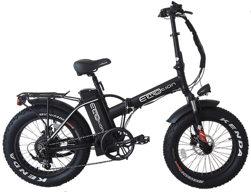 EcoMotion Mini Pro Electric Folding Fat Tire Bike | Journey eBikes ...