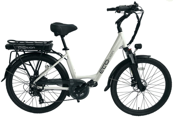 EcoMotion e-City 36V 350W Step Through City Electric Bicycle