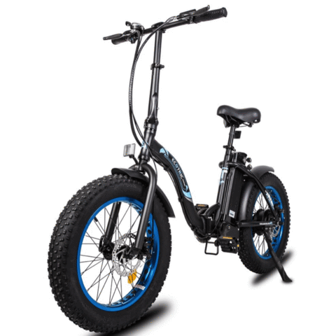 Ecotric Dolphin 20" 36V 500W Fat Tire Folding Electric Bike