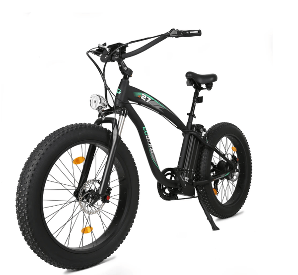 Ecotric Electric Bikes Ecotric Hammer 48V 1000W Electric Fat Tire Beach Cruiser