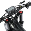 Ecotric Electric Bikes One SIze / Black Ecotric Explorer 26 inches 48V Fat Tire Electric Bike with Rear Rack